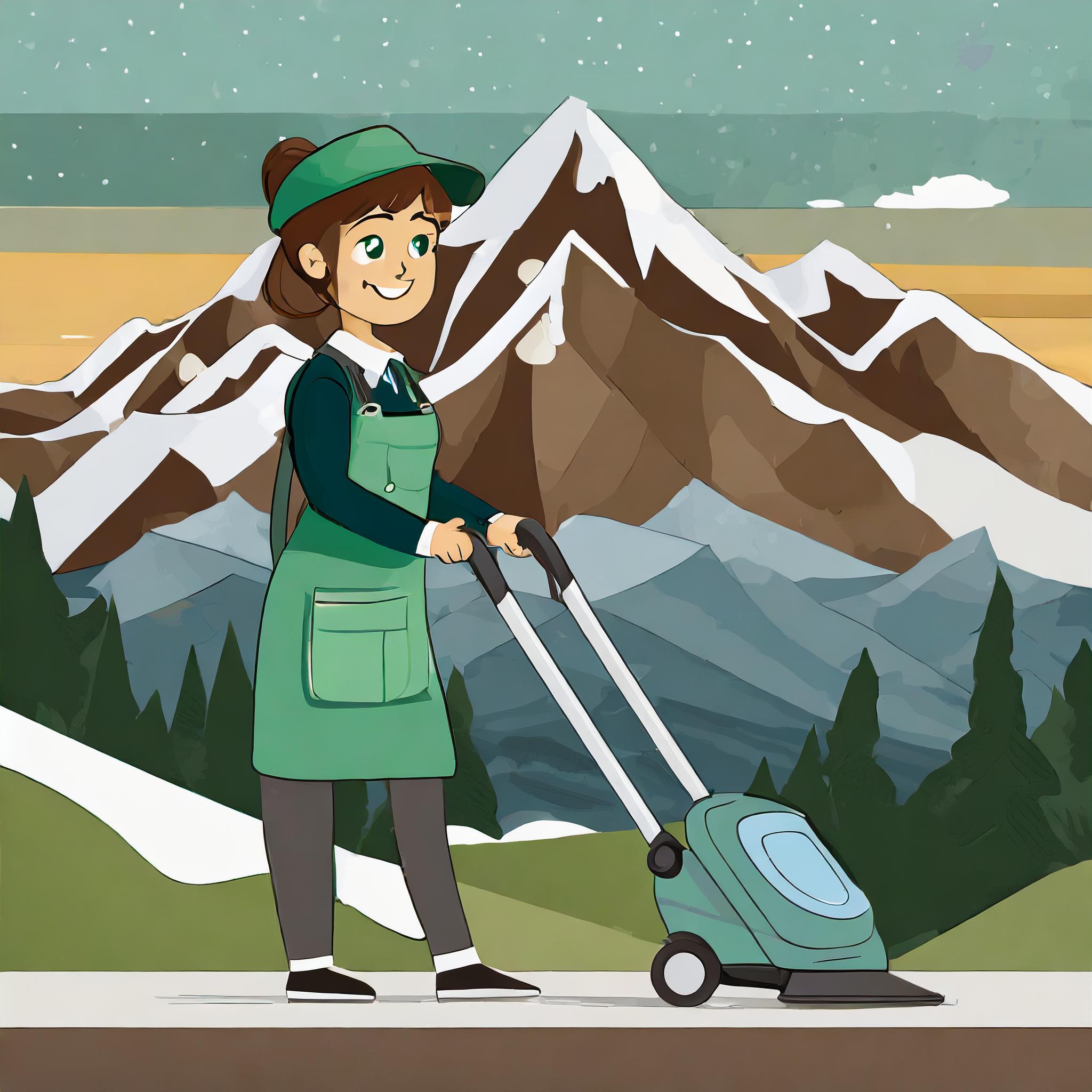 Scrubbing the mountains